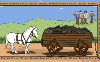 We CANNOT expect involvement and engagement if we play the Blame Frame Game