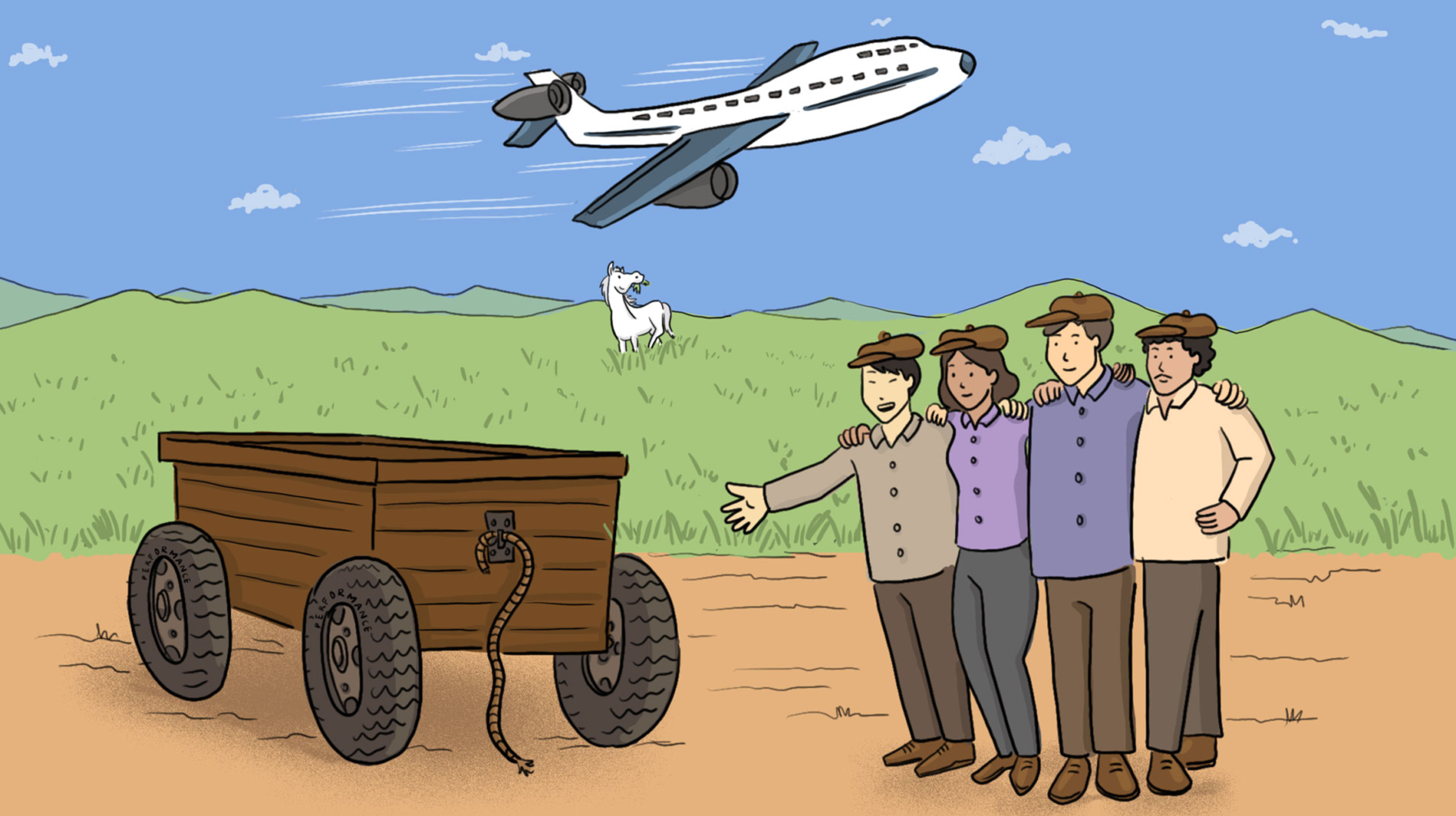 Innovation, celebration, success, motivation and teamwork