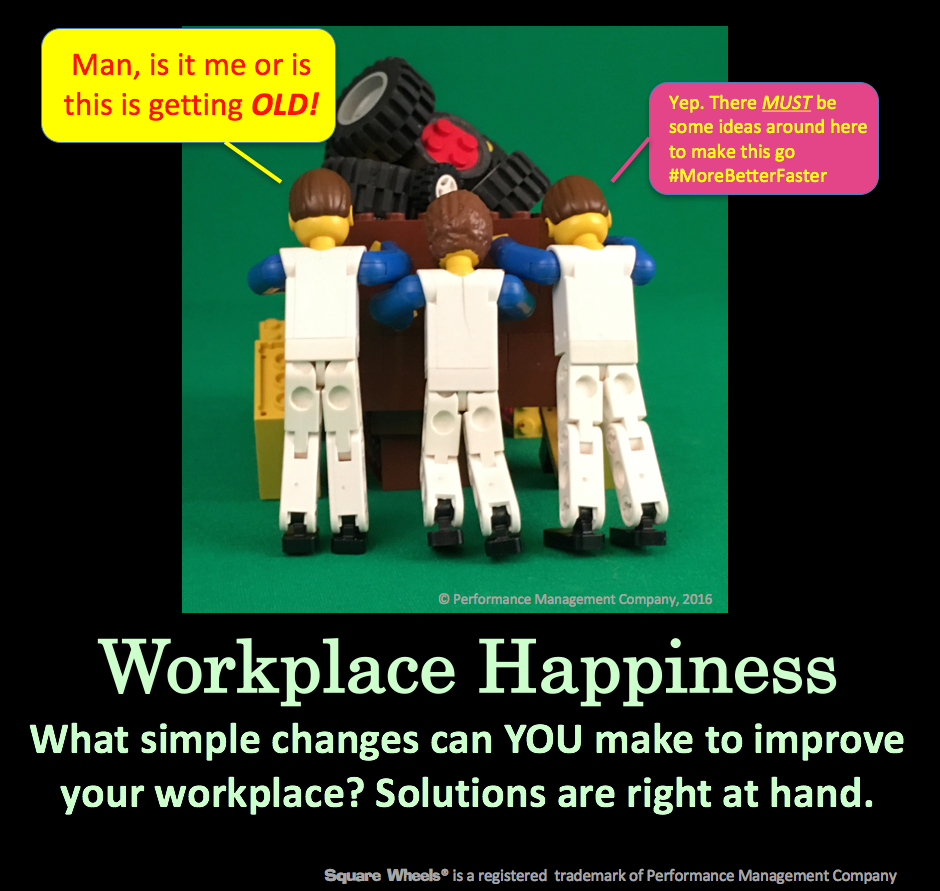 Create more work happiness by helping people improve how things really work