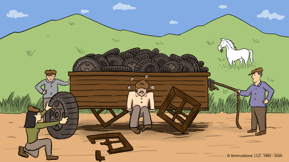 Sometimes, we see something broken that needs repair and we can choose to innovate improvements