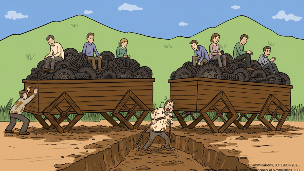 Simple Supervisor Hellscape without the spectator sheep and silos and alligators