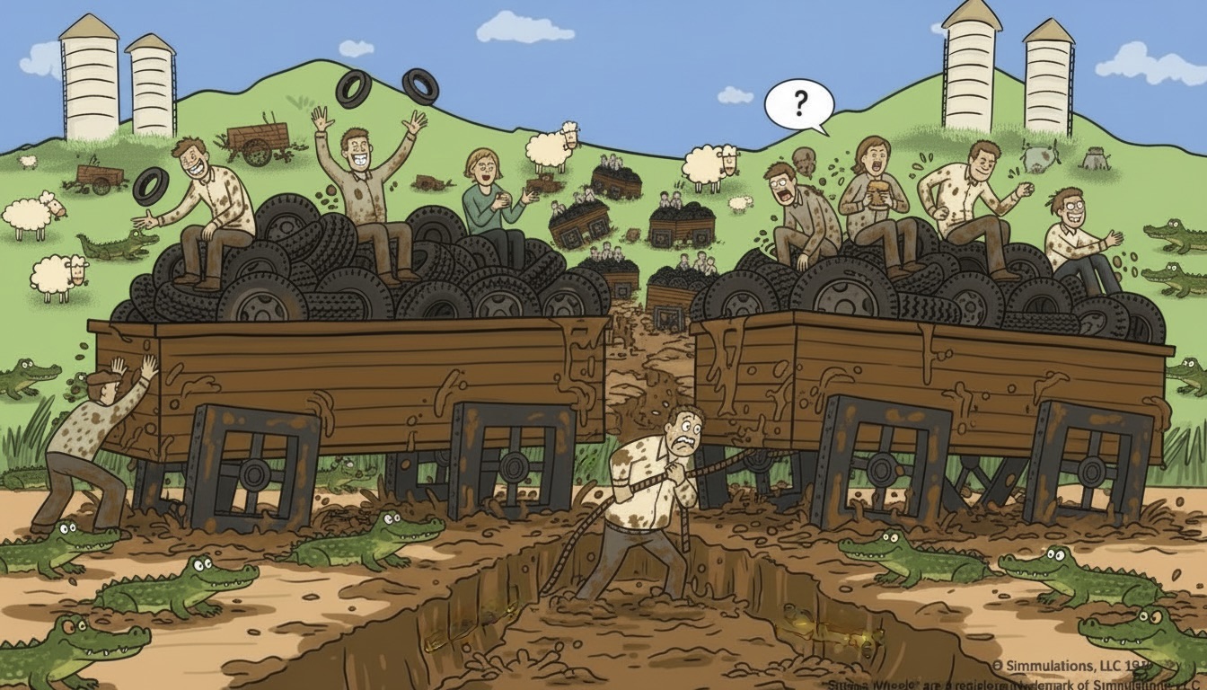 Most supervisors find themselves in the mud in a hellscape of reality.