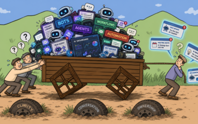 AI Agent Sprawl, Lost Agency, and the Power of Conversation