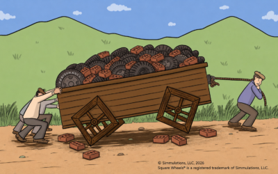 A bit more on Red Brick Thinking and Square Wheels