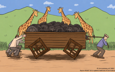 Before You Pull Harder: A Giraffe’s Perspective on Square Wheels and Workplace Flow